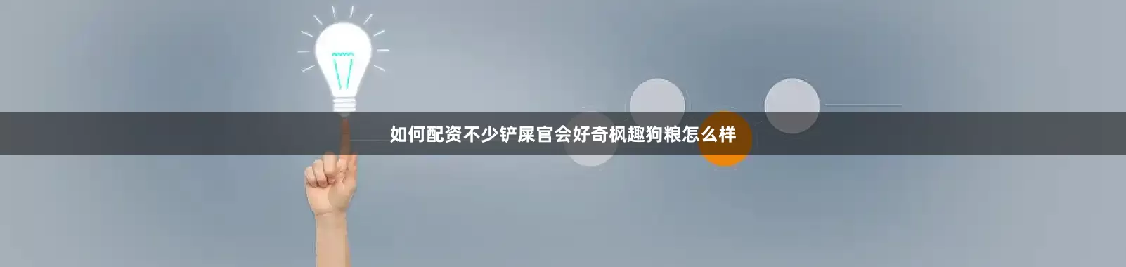 如何配资不少铲屎官会好奇枫趣狗粮怎么样